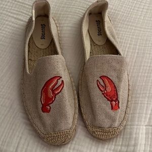 Soludos size 8 lobster shoes
